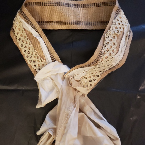 BOHO CHIC BOUTIQUE MADE TIE BELT - Picture 1 of 5
